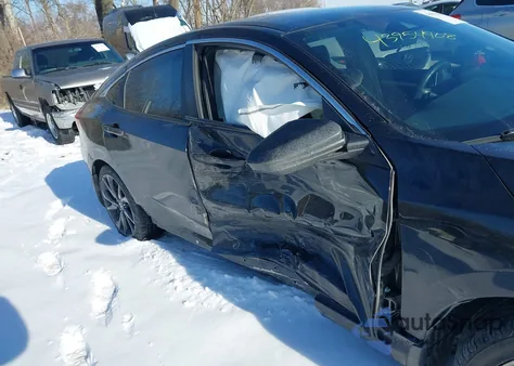 2021 Honda Civic Sport из США, поврежденный, VIN 2HGFC2F8XMH509896